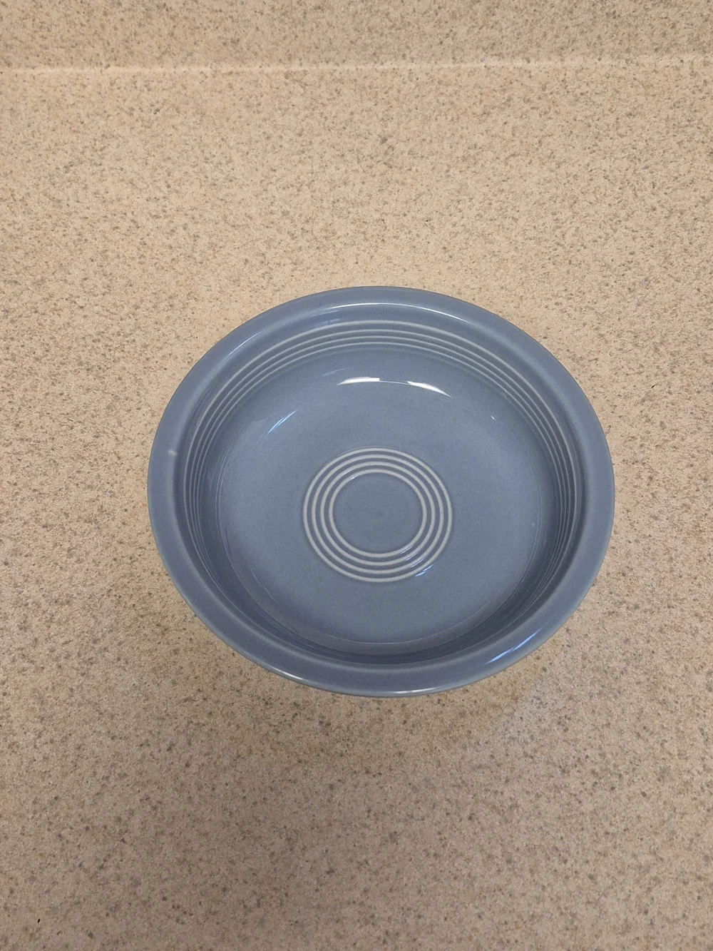 Vintage Homer Laughlin Fiesta ware HLC Light Blue Soup Cereal Bowl 7